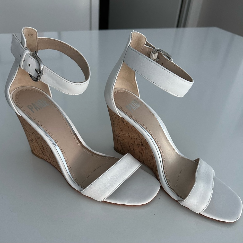 PAIGE | Wedge Sandals | white | 7.5